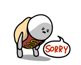 Hot Dog Man Moving Up! sticker #12382939