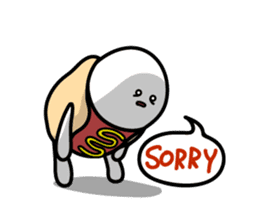 Hot Dog Man Moving Up! sticker #12382939