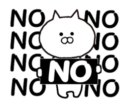 Sometimes violently sometimes loosely sticker #12383025