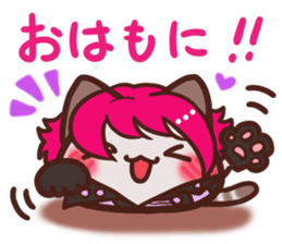 Visual Daifuku-nyannyan 2 sticker #12383038