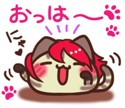 Visual Daifuku-nyannyan 2 sticker #12383039