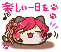 Visual Daifuku-nyannyan 2 sticker #12383044