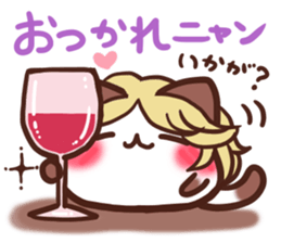 Visual Daifuku-nyannyan 2 sticker #12383073