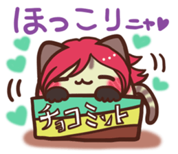 Visual Daifuku-nyannyan 2 sticker #12383077