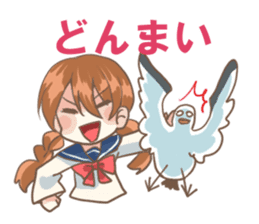 Sailor and Seagull sticker #12383344