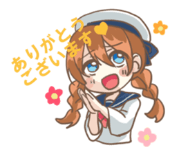 Sailor and Seagull sticker #12383346