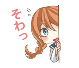 Sailor and Seagull sticker #12383359