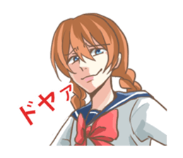 Sailor and Seagull sticker #12383381