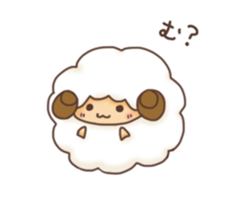 Fluffy"HITSUJIDAMA"5 sticker #12383494