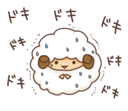 Fluffy"HITSUJIDAMA"5 sticker #12383497