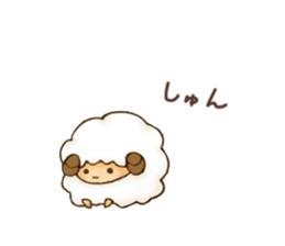 Fluffy"HITSUJIDAMA"5 sticker #12383500