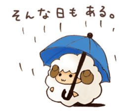 Fluffy"HITSUJIDAMA"5 sticker #12383503