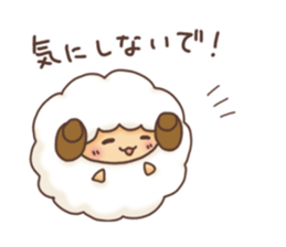 Fluffy"HITSUJIDAMA"5 sticker #12383505