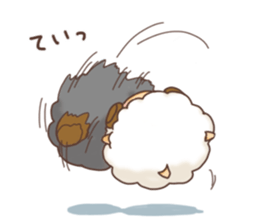 Fluffy"HITSUJIDAMA"5 sticker #12383513