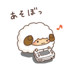 Fluffy"HITSUJIDAMA"5 sticker #12383524