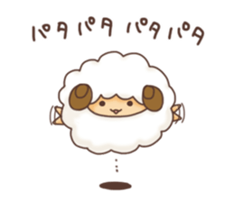 Fluffy"HITSUJIDAMA"5 sticker #12383525