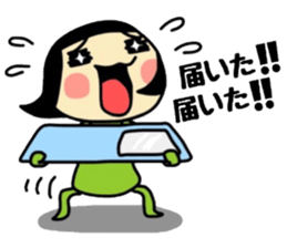 midoriobasan otaku version sticker #12384008
