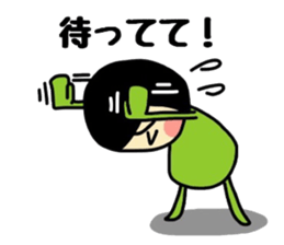 midoriobasan otaku version sticker #12384030