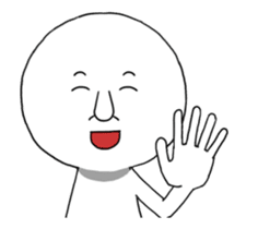 Ending with a straight face sticker #12384152