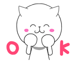 Ending with a straight face sticker #12384156