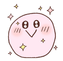 Cute face (move) sticker #12384607