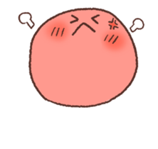 Cute face (move) sticker #12384613