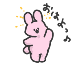 everyday lovery rabbit sticker #12384830