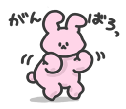 everyday lovery rabbit sticker #12384836