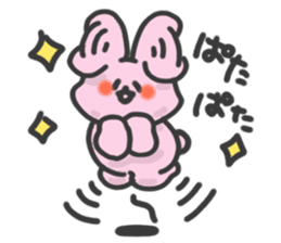 everyday lovery rabbit sticker #12384840