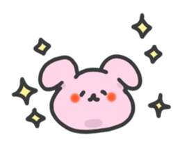 everyday lovery rabbit sticker #12384843
