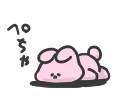 everyday lovery rabbit sticker #12384849