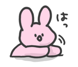 everyday lovery rabbit sticker #12384856