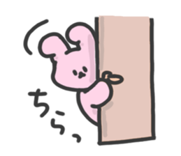 everyday lovery rabbit sticker #12384857