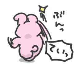 everyday lovery rabbit sticker #12384858