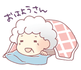 Farmers grandmother sticker #12385070