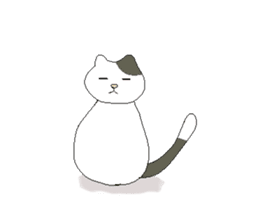 kawaii cute cats sticker #12385786