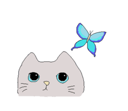 kawaii cute cats sticker #12385787