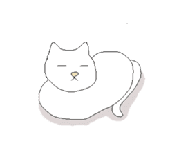 kawaii cute cats sticker #12385789