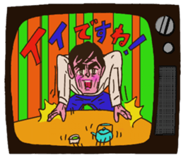 japan syowa retro nostalgic sticker sticker #12386097