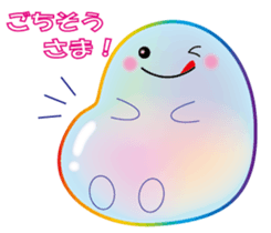 Heal see through bubbles sticker #12386472