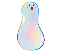 Heal see through bubbles sticker #12386484