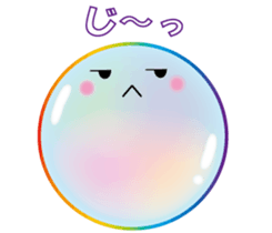 Heal see through bubbles sticker #12386492