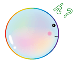 Heal see through bubbles sticker #12386494