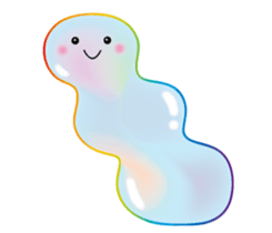 Heal see through bubbles sticker #12386507