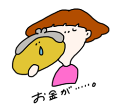 pinkgirl and blueboy sticker #12386660