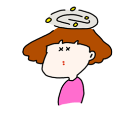 pinkgirl and blueboy sticker #12386677