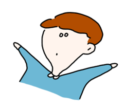 pinkgirl and blueboy sticker #12386679