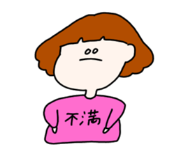 pinkgirl and blueboy sticker #12386682