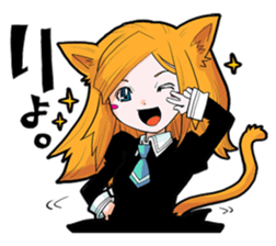 Social game loving Girls daily emotions sticker #12387590