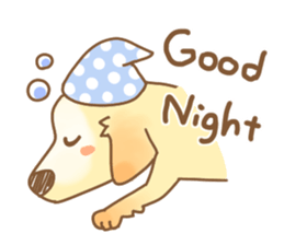 Golden Retriever of kazuchan sticker #12387775